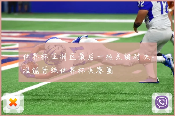 世界杯亚洲区最后一轮关键对决，谁能晋级世界杯决赛圈